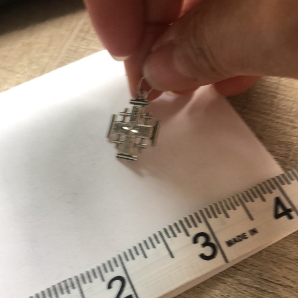 Jerusalem cross 925 Sterling silver - Picture 4 of 4